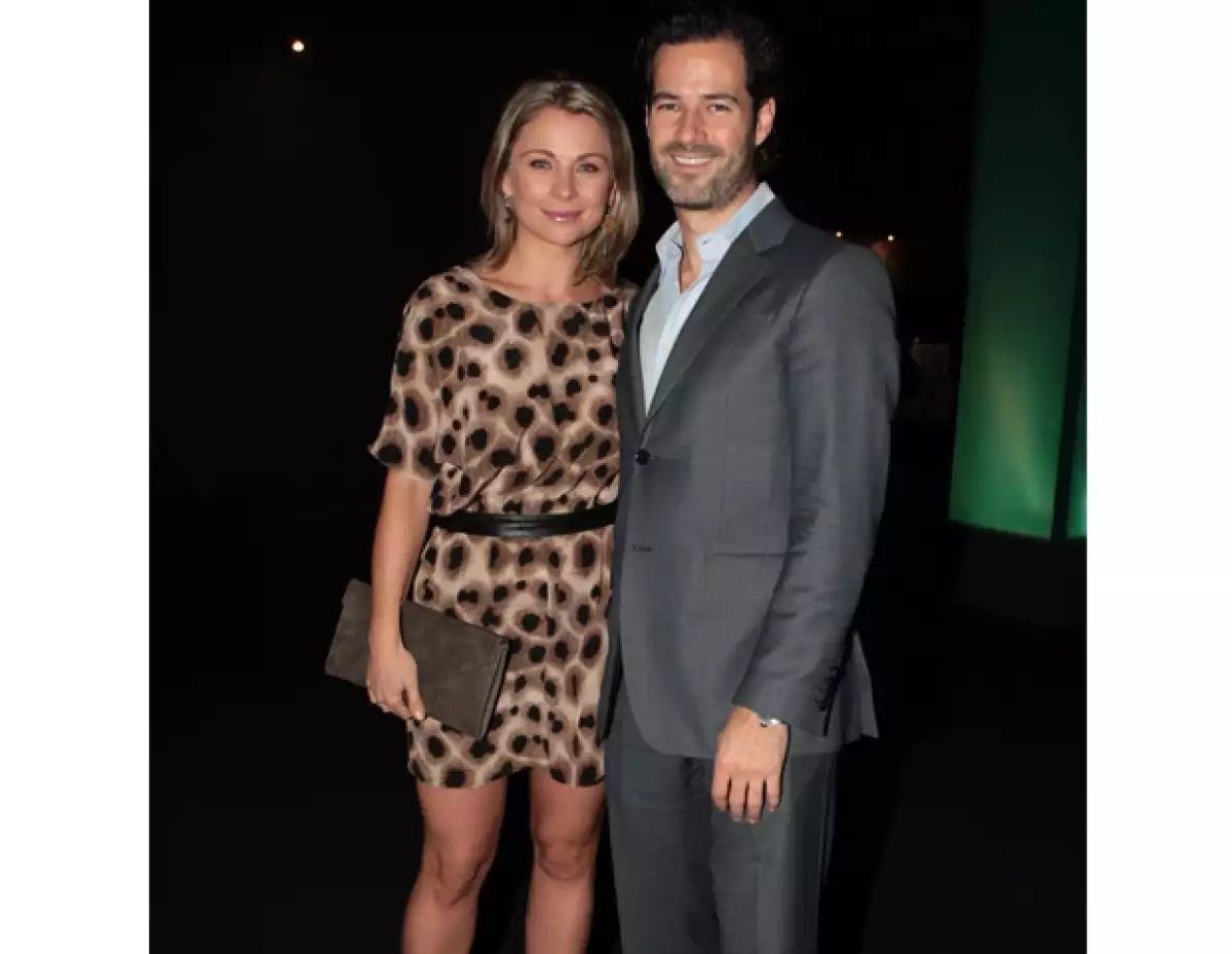 Ludwika Paleta y Emiliano Salinas.