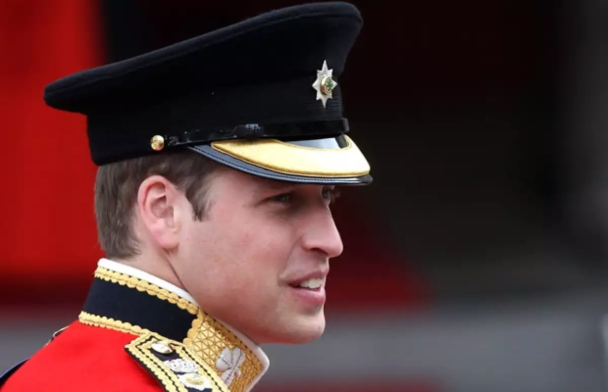 el Príncipe Guillermo se notaba muy nervioso.