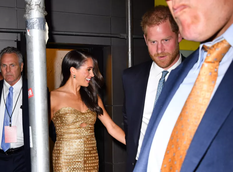 Meghan Markle y el príncipe Harry visitaron Nueva York