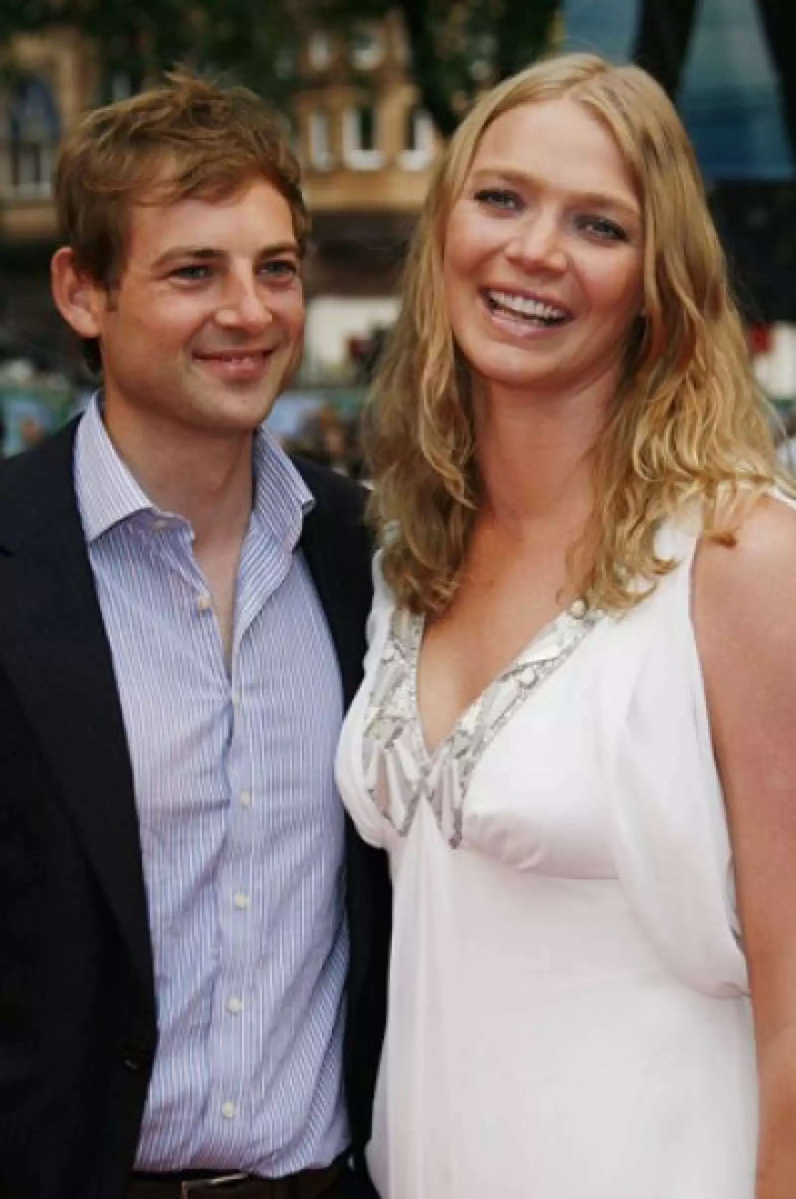 La ex modelo y presentadora de televisión Jodie Kidd llegó muy bien acompañada.