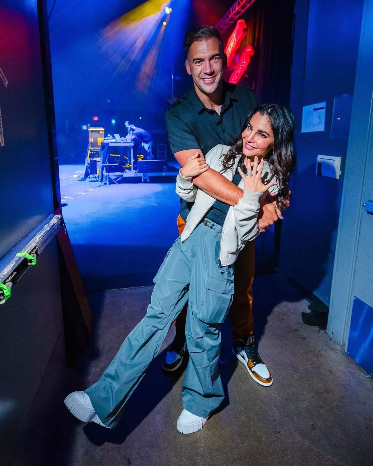 Martha Higareda y Lewis Howes después de su compromiso 