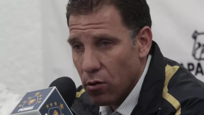 Alberto García Aspe sale de Pumas