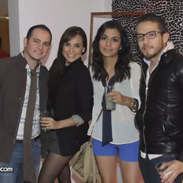 Jesús Carlos Ibarra,Adriana Torres,Yanil Delgado y Oscar García