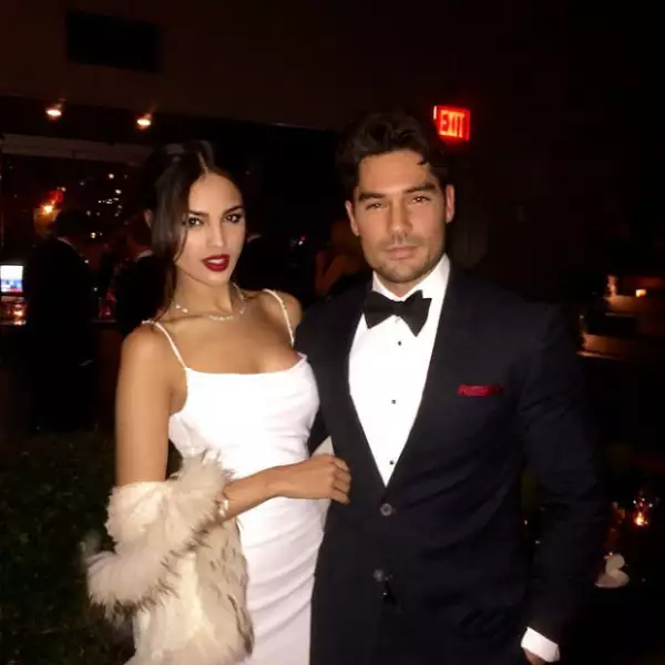 La pareja recibió el 2015 en una exclusiva fiesta en el Hotel Americano de Nueva York.