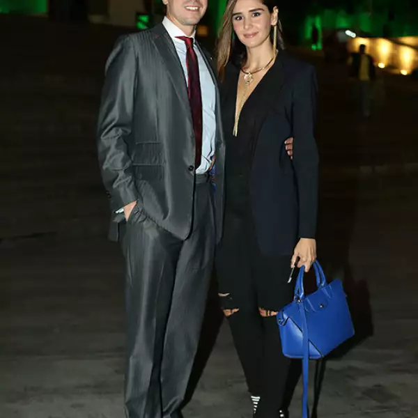 Teodoro Harsch y Erika Ponce