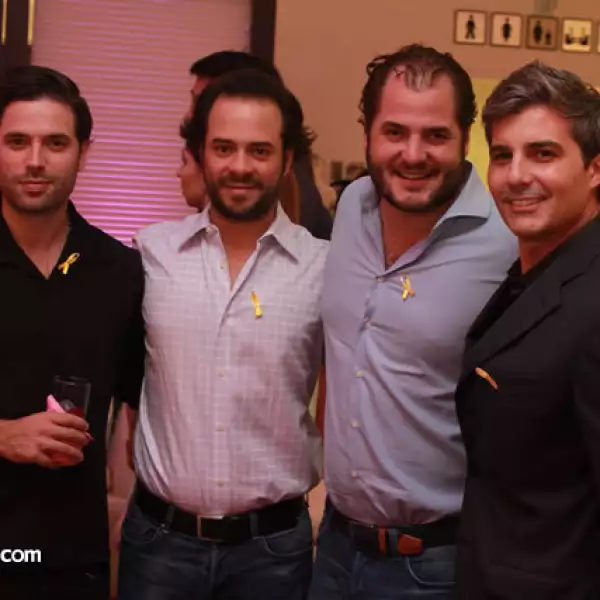 Roberto Domene, Alejandro García, Mauricio Sada y Ernesto Ibarra