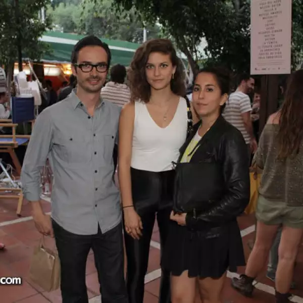 Miguel Cordera, Muriel González y Blanca Oceguera