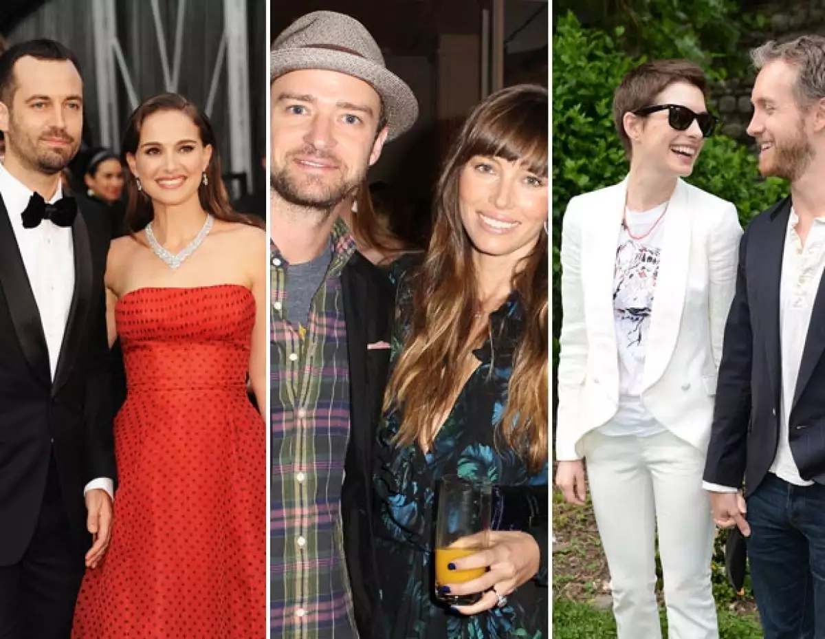 Estas tres parejas se casaron en `secreto´.
