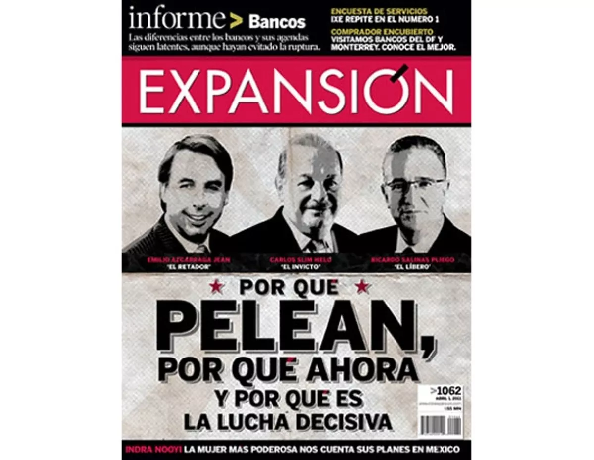 La revista Expansión del mes de abril realiza un análisis de este conflicto con el artículo títulado `Por qué pelean, por qué ahora, y por qué es la lucha decisiva´.