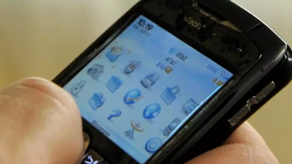 un blackberry