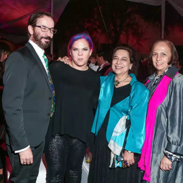 Alfredo Maron, Juliana Marín,María Teresa Franco y Bertha Cea