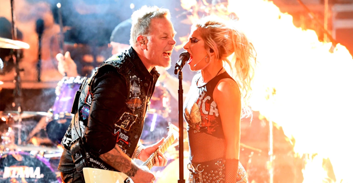 Metallica y Lady Gaga