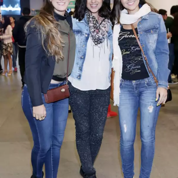 Fabiola González,Laura Ramírez y Natalia Balzareti