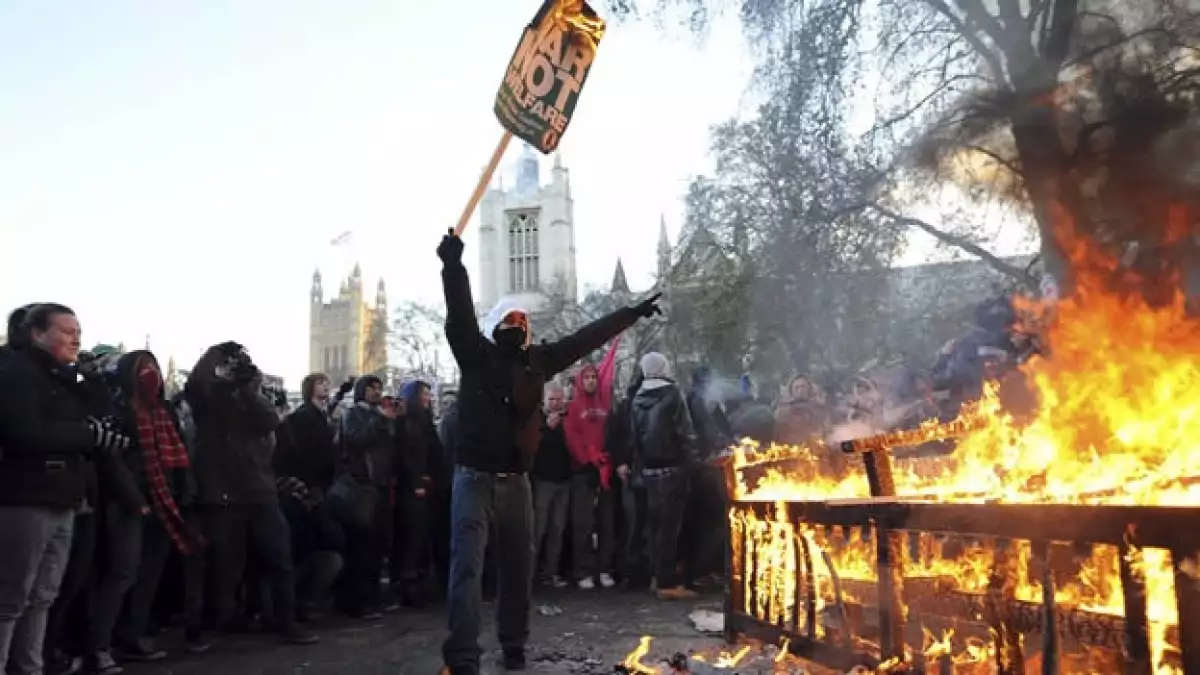 protestas inglaterra