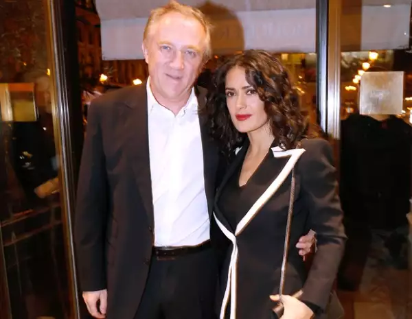 Salma Hayek y Francois Henri-Pinault