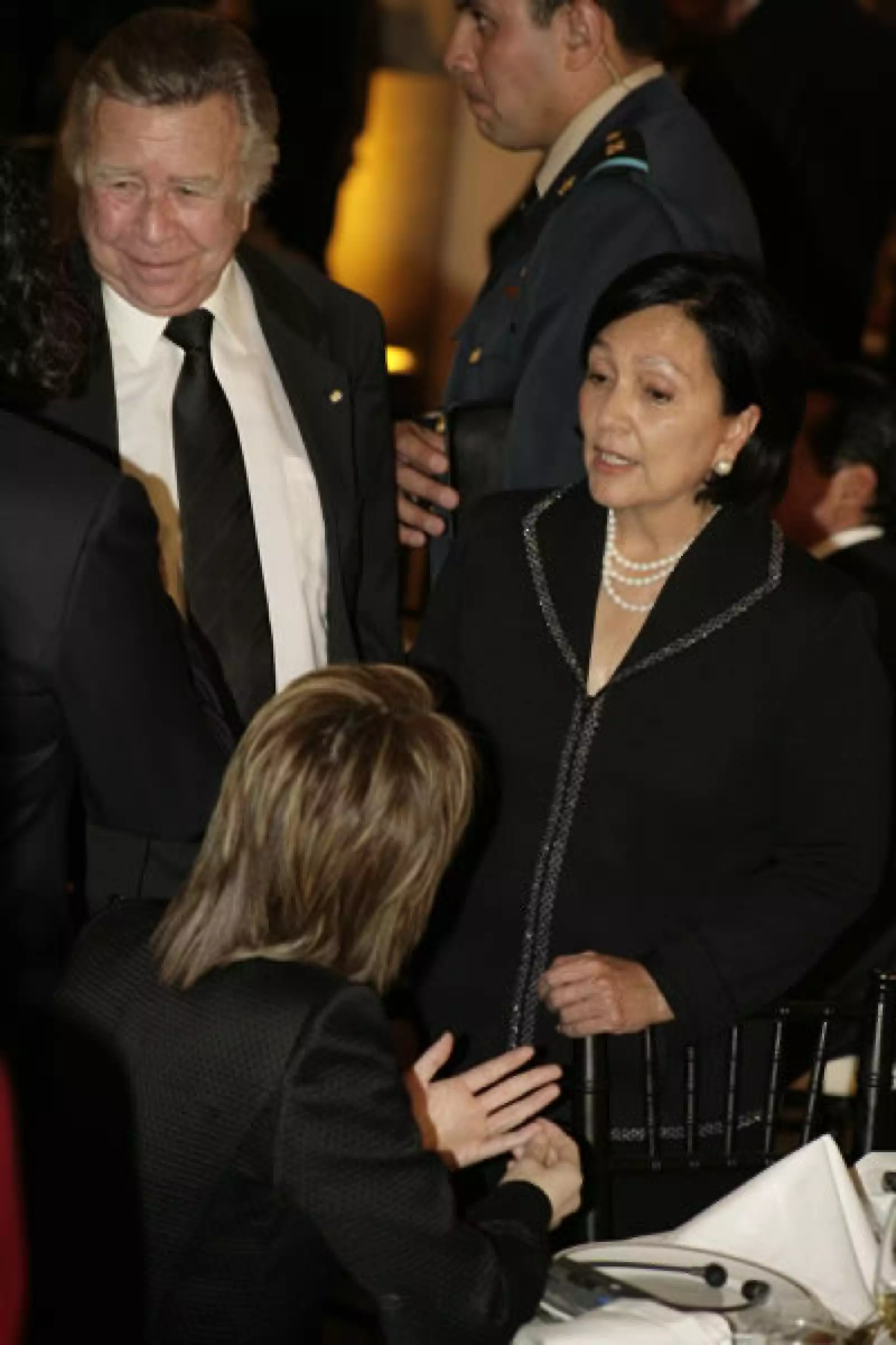 Cena Sarkozy en Palacio Nacional