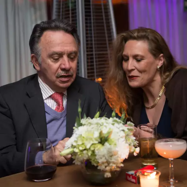 Coctel del 25 aniversario de México Asistencia