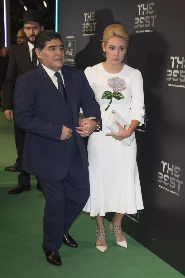 Maradona regalo Rocío Oliva