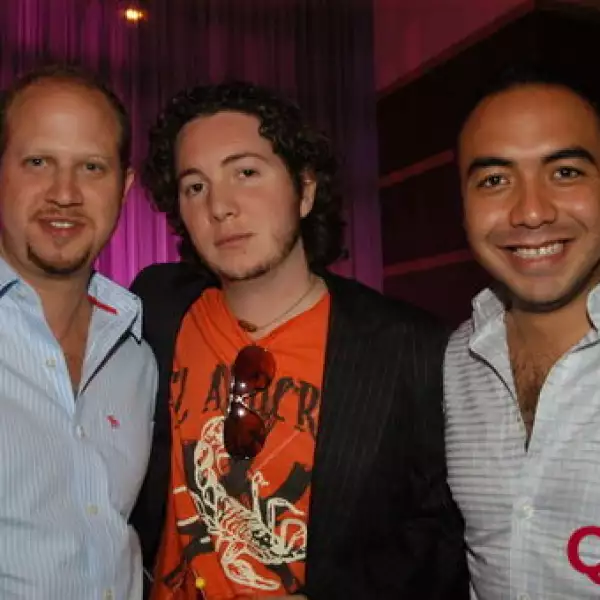 Eduardo Vaudrecourt, Juan Rebolledo, Adolfo Osorio