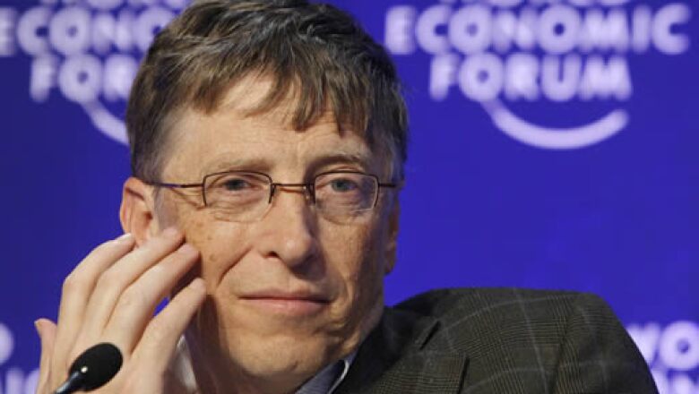 Bill Gates, fundador de Microsof, señaló que la crisis durará al menos cuatro años y que la innovación en ciencia y tecnología podría ayudar al mundo a salir de la recesión económica.