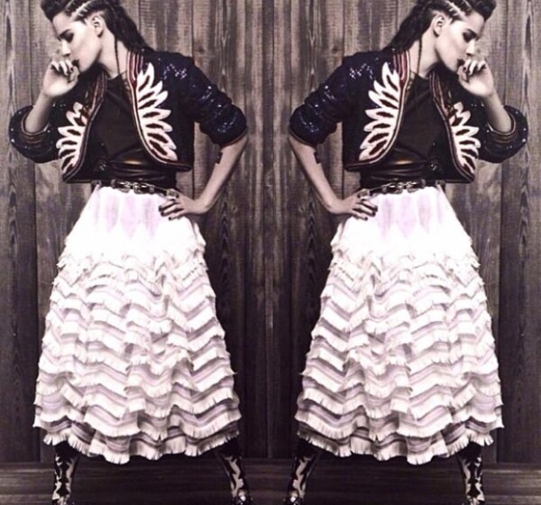 En las fotos, la belleza de Kristen resalta. (FOTO: Twitter/garcon_chanel