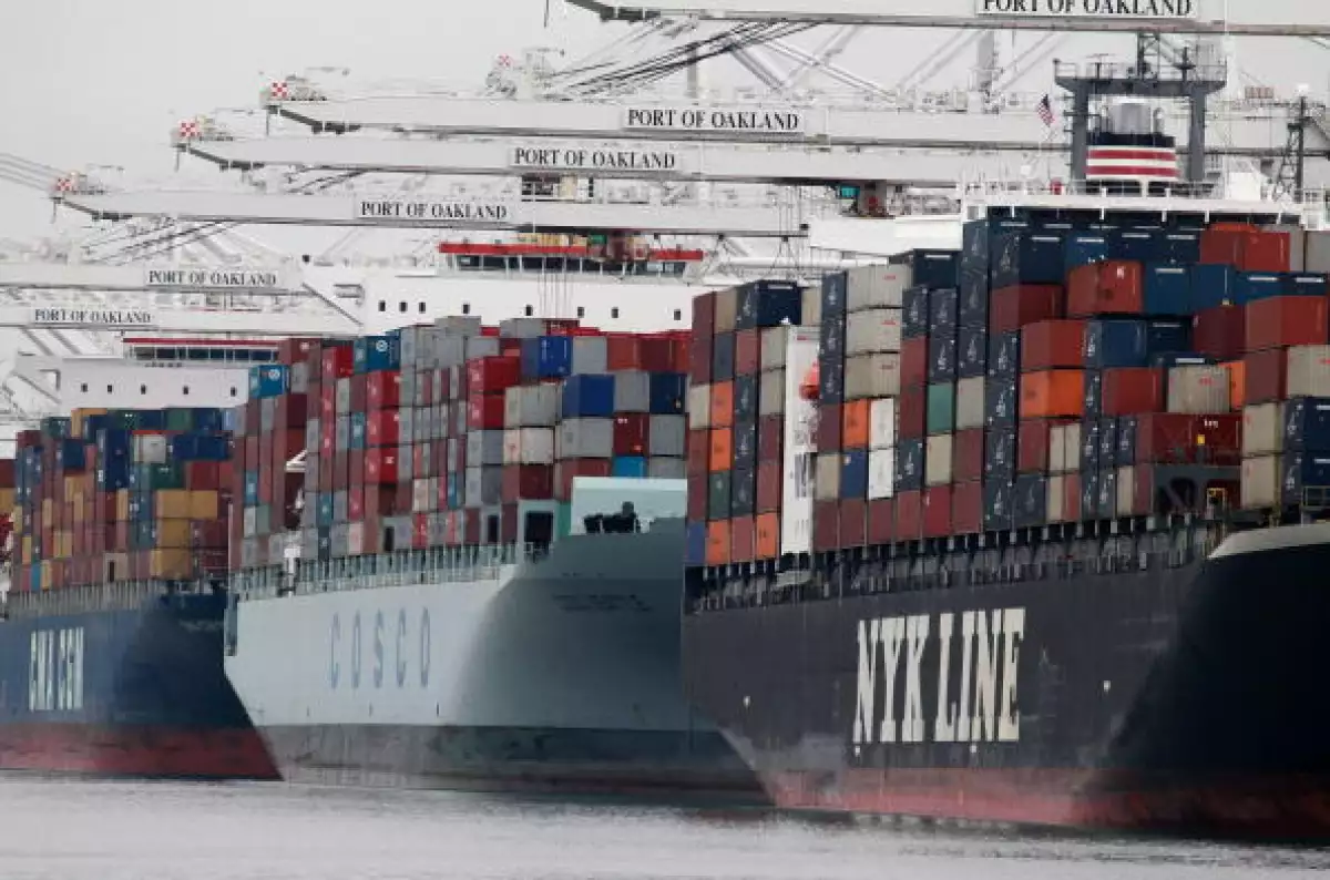 Las exportaciones de Estados Unidos tuvieron una baja durante los tres primeros meses del año.