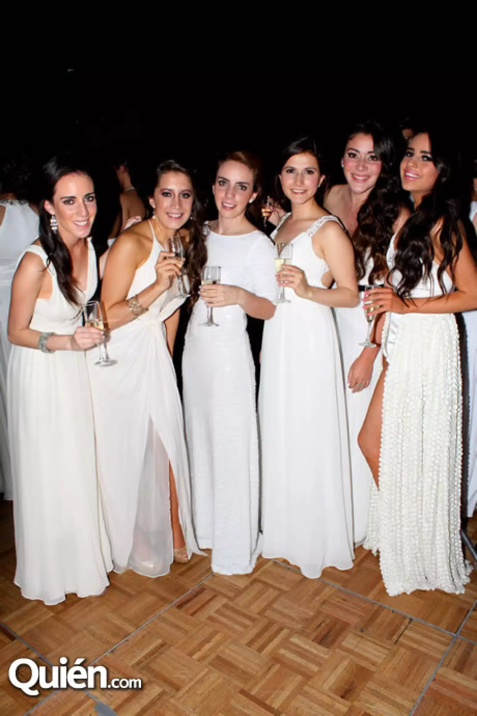 Andrea Meza,Ana Ivette Arriola,Claudia Camarena. Lorena Varela,Ximena Moreno y Andrea Muñoz