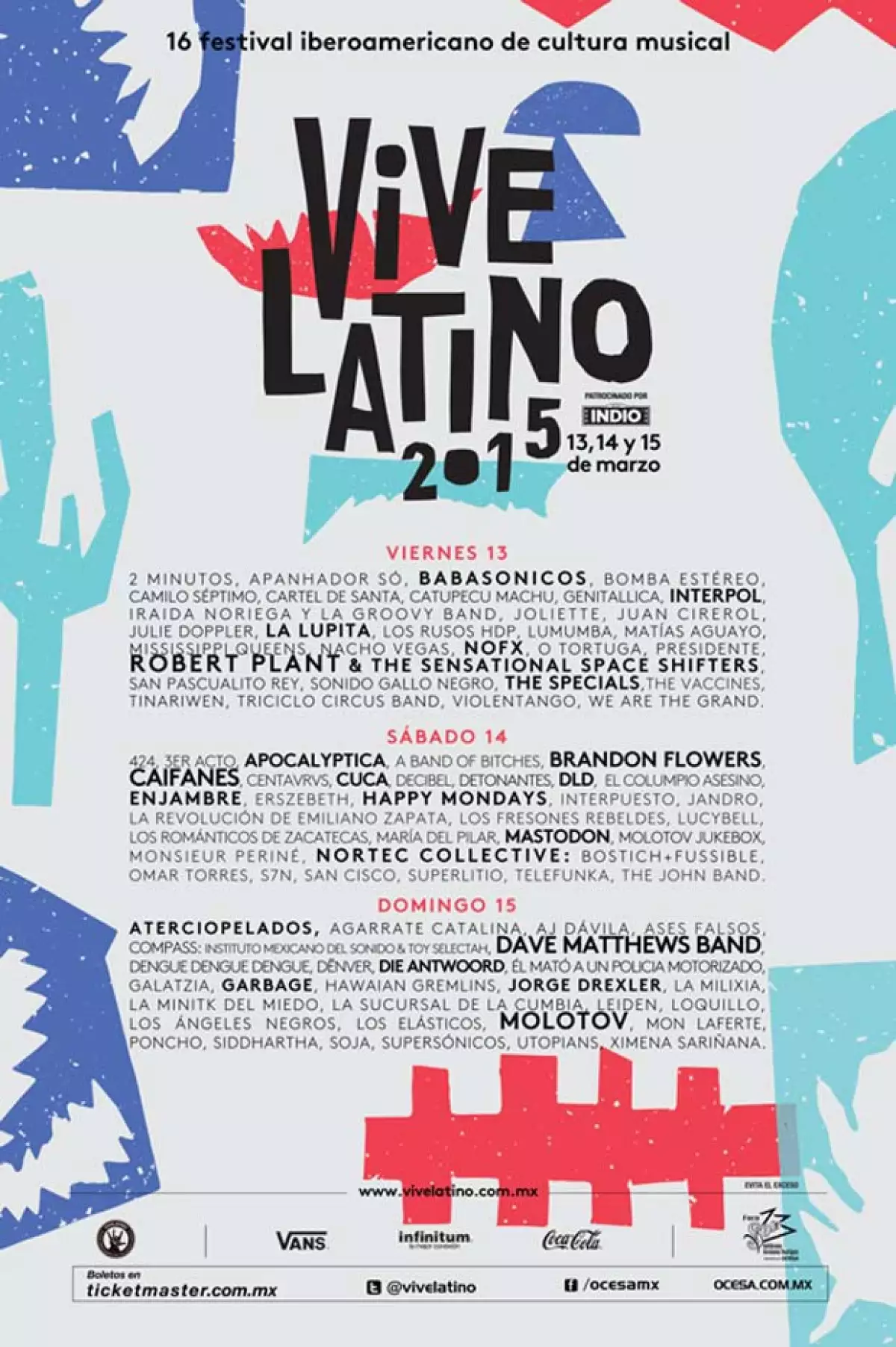El festival de música iberoamericano está cada vez más próximo, por lo que te dejamos la alineación y los headliners que no te puedes perder.