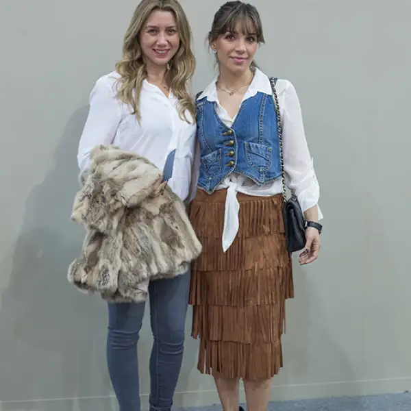 Analía Aguilar y Lupe Félix Karam