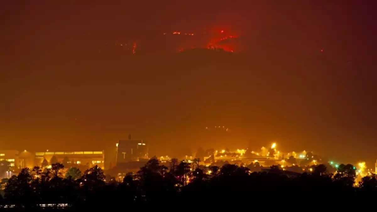 incendios en las cercanias de los alamos