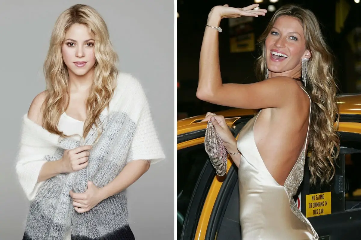 shakira y Gisele Bundchen