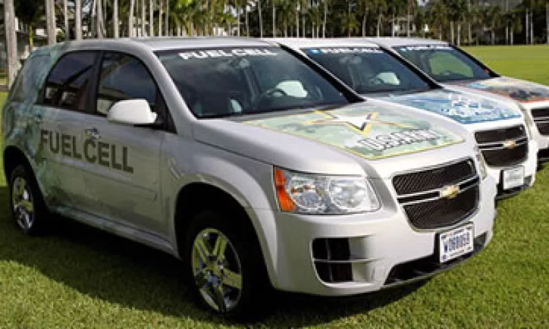 El Ejército de Estados Unidos se ha asociado con General Motors para probar autos de pila de combustible de hidrógeno. (Foto: De CNNMoney)