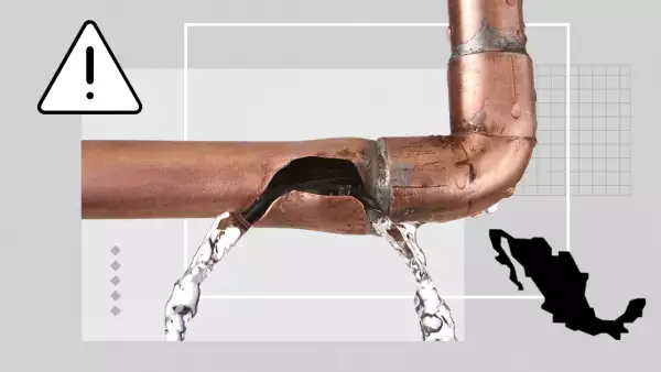 ¿Qué porcentaje del agua potable en México se desperdicia por fugas?