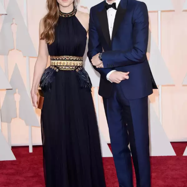 Eddie Redmayne y su esposa Hannah Bagshawe.