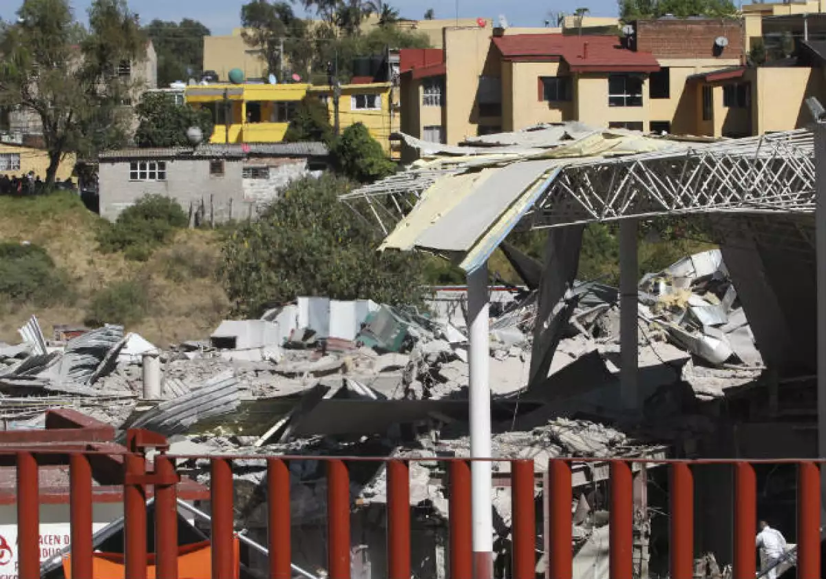 Explosión en hospital de Cuajimalpa
