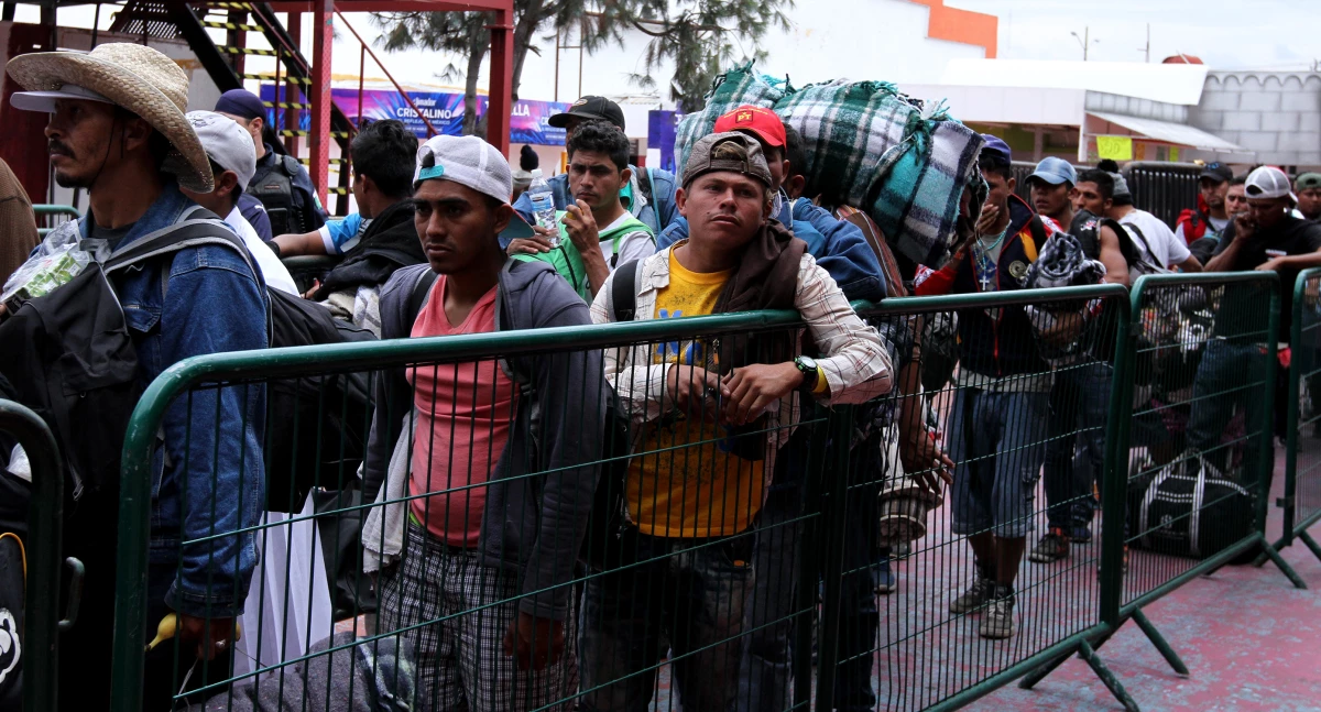 Caravana migrante llega a Zapopan