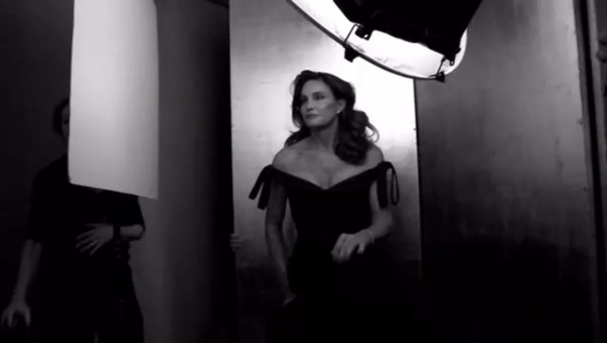 La famosa fotógrafa Annie Leibovitz fue la encargada de fotografiar al ex esposo de Kris Jenner.