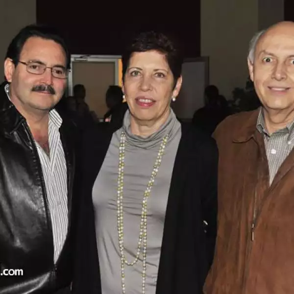 Jesús Rodríguez Segovia,Georgia Elizondo de Durán y Juan Ignacio Durán