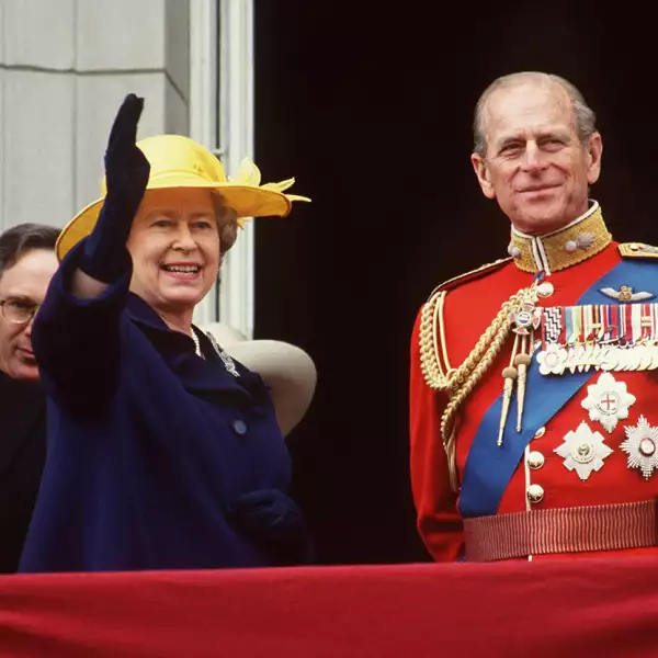 TROOPING THE COLOUR, LONDON, BRITAIN - 1994
