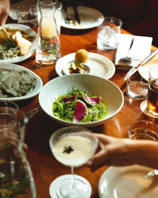 Este restaurante es ideal para brunchs, comidas y cenas