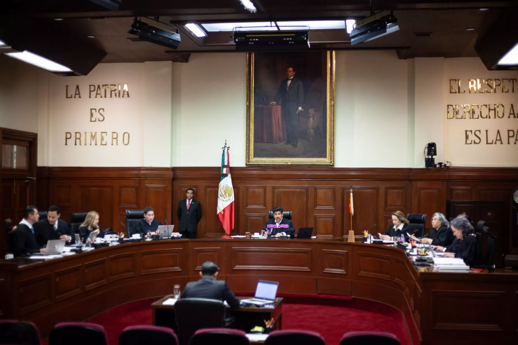 Sesión Suprema Corte de Justicia de la Nación