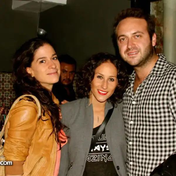 Begoña García, Mariana Carmona y Federico Jiménez
