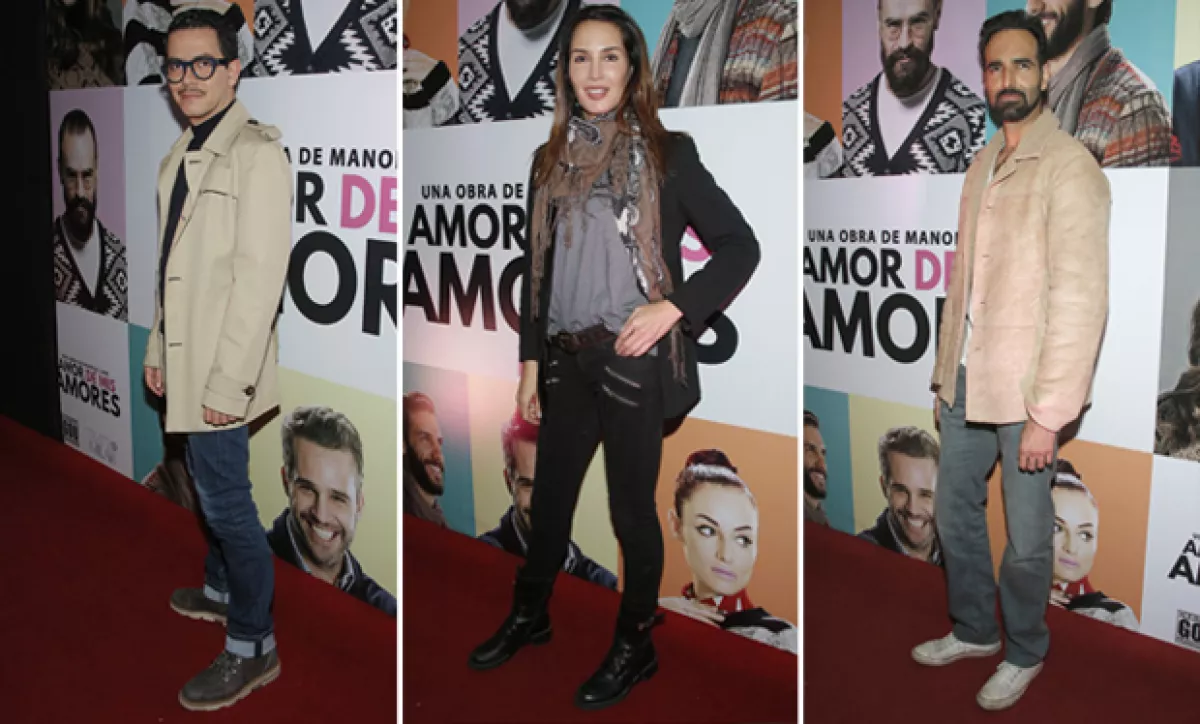 Manolo Caro, Martha Cristiana y Arturo Barba.