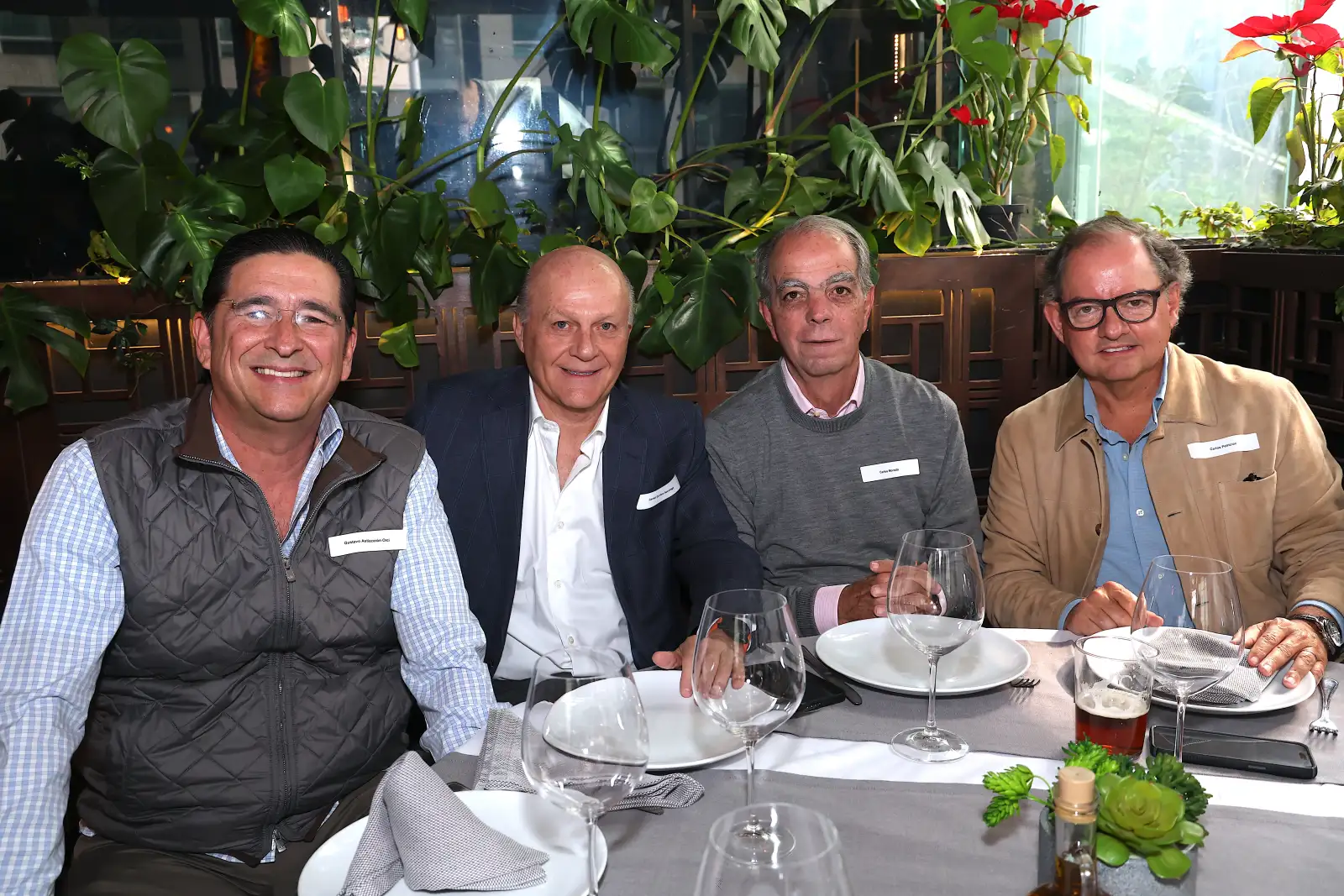 Gustavo Astiazaran , Javier Cortina , Carlos Morodo y Carlos Pet