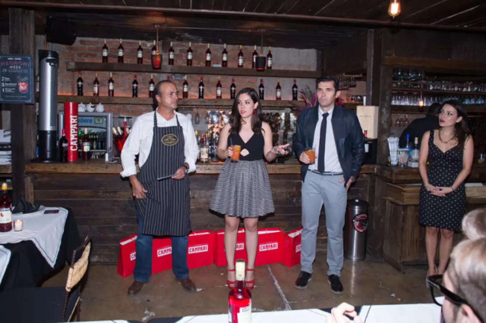 Antonio Marrón, Estefanía Fuentes y Lorenzo Ruíz