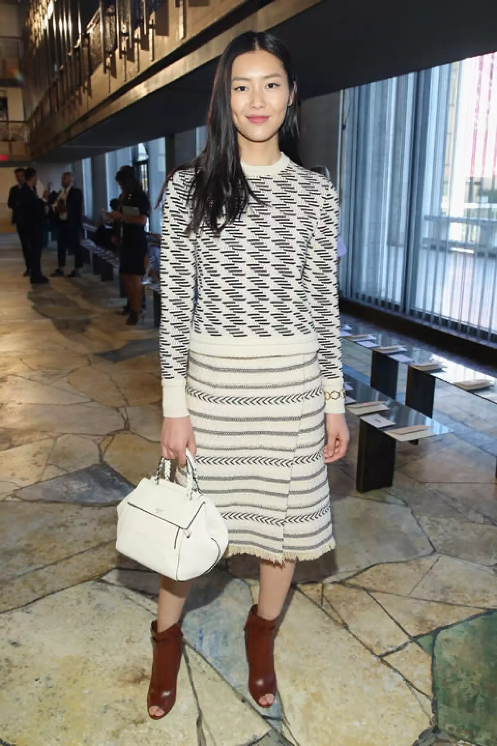 Liu Wen en Tory Burch.