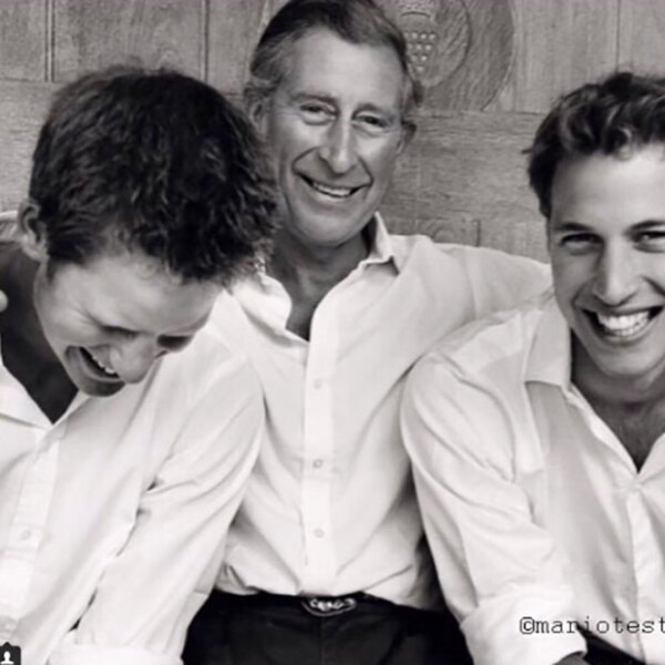 El palacio de Kensington no podía quedarse atrás, por lo que compartió una foto de los príncipes Harry y William junto a su papá, el príncipe Carlos.