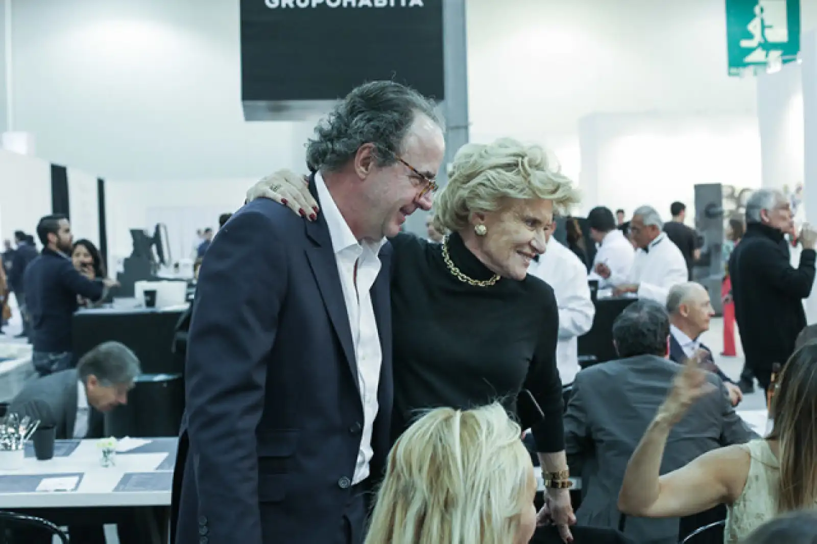 Lis Peyrelongue y Viviana Corcuera
