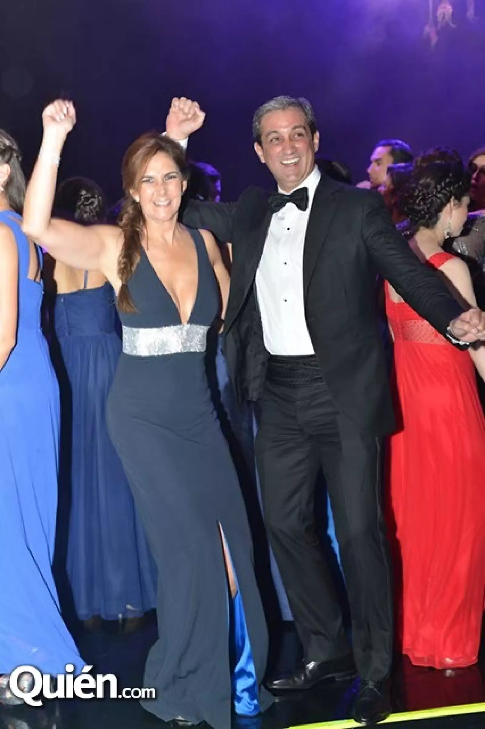 Bárbara y Vicente López.