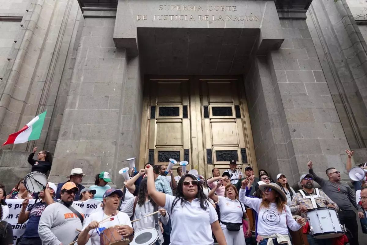 protesta reforma judicial scjn